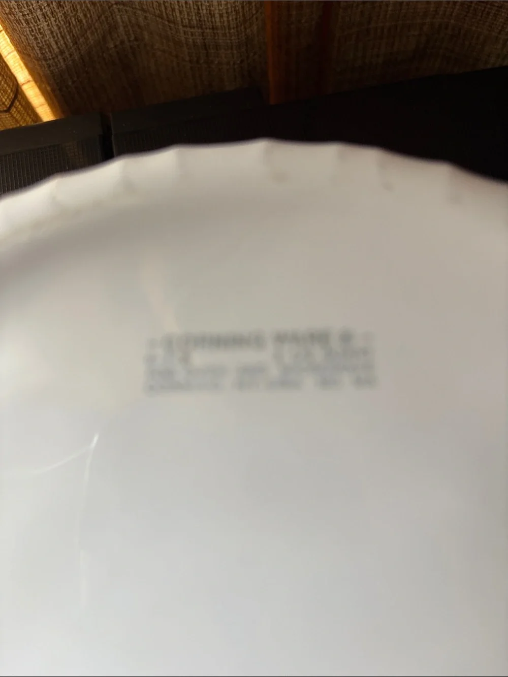 CorningWare French White 2.5 covered casserole